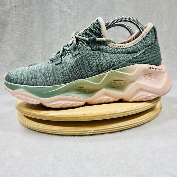 Hush Puppies Shoes - Hush Puppies Charge Sneakers Women's Size 7 Mega Bounce Green Pink New